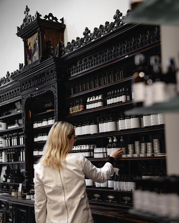 The pharmacy has been brought back to life / photo: marketing deluxe