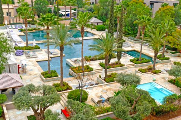 The Four Seasons Hotel and Resort in Marrakech / photo: shutterstock/steve estvanik