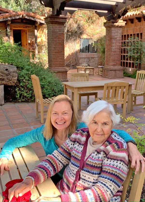 Jane Kitchen with Deborah Szekely at Rancho La Puerta / JANE KITCHEN