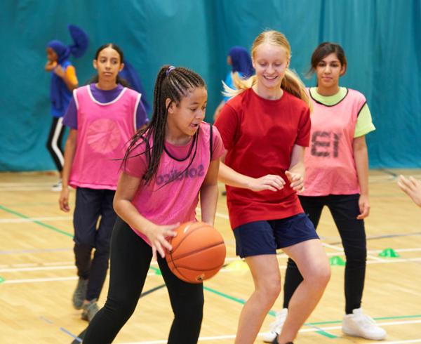 Girls are far less likely to take part in team sport than boys / Photo: Sport England
