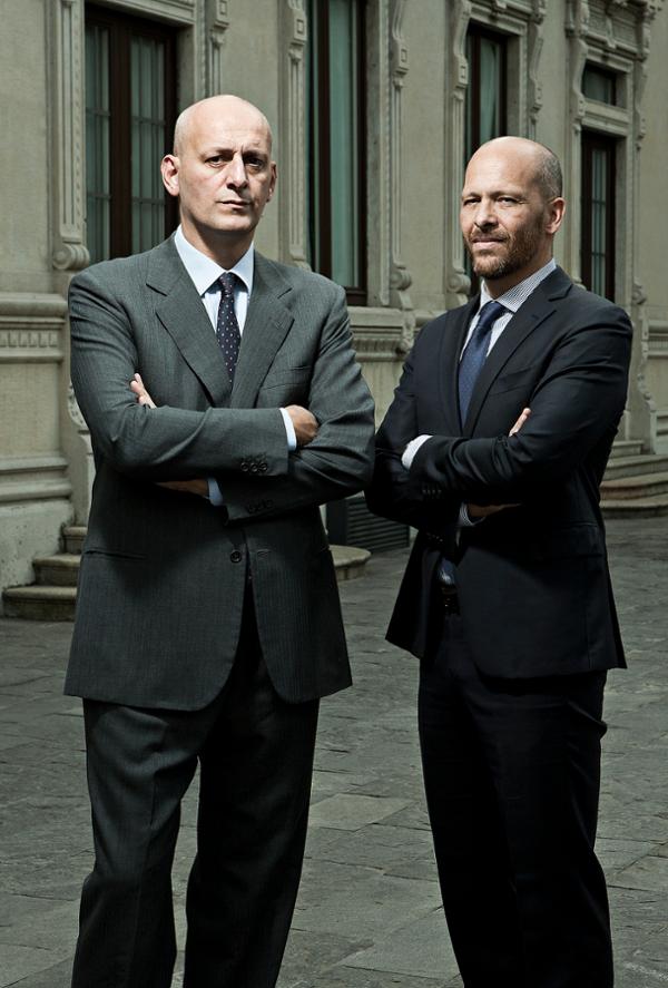 Saverio (left) and Andrea have developed a spa model ripe for expansion / QC Terme