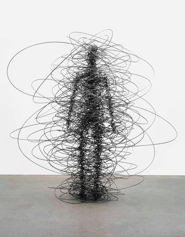 The presence of 50 pieces of art make Farris Bad a living gallery, with works by Anthony Gormley / photo: Anthony Gormley by Farris Bad