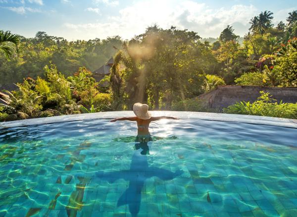 Bali is one of the top desinations cited by consumers interested in wellness travel / shutterstock/bogdanhoda