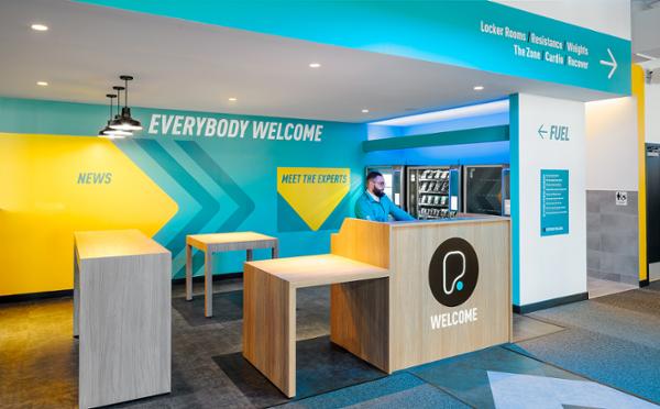 The Pure Gym app allows for contactless and secure entry / photo: PURE GYM / Mark A Steele