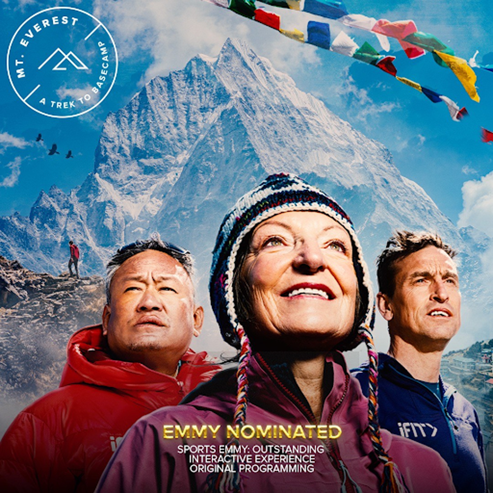 iFIT’s “Everest: A Trek to Base Camp” series has been nominated for a 2022 Sports Emmy Award / iFIT