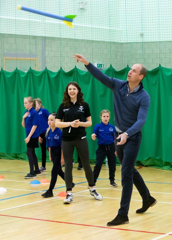 Prince William and the Royal Foundation helped the charity launch / Photo: Coach Core