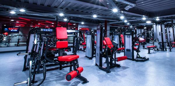UFC Gym opts for custom styling to match its aesthetic / photo: UFC Gym