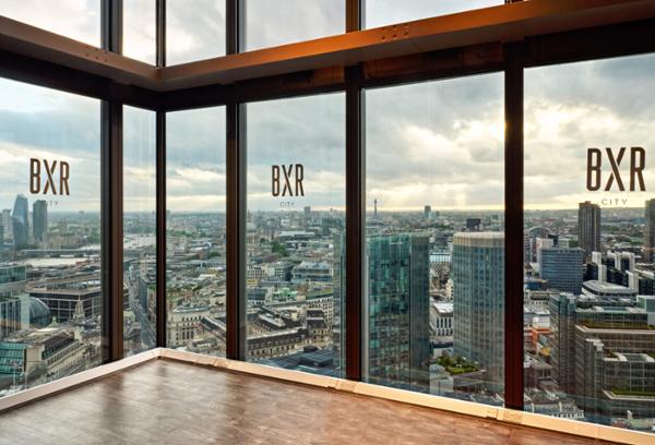 On floor 25, the new BXR site is dubbed the City of London’s highest gym / Photo: Technogym