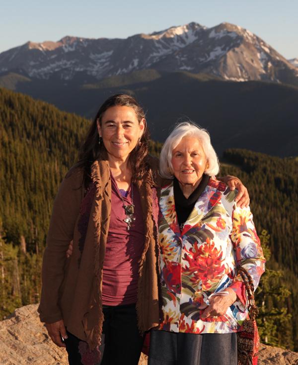 Deborah with daughter, Sarah-Livia Szekely Brightwood, president of Rancho La Puerta / Rancho La Puerta