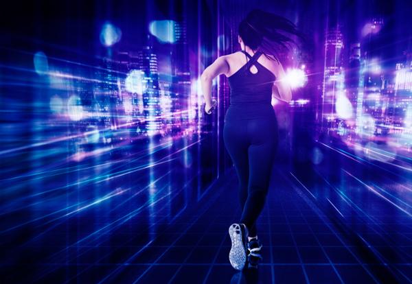 Consumers can experience workouts in virtual worlds / shutterstock/ Creativa Images

