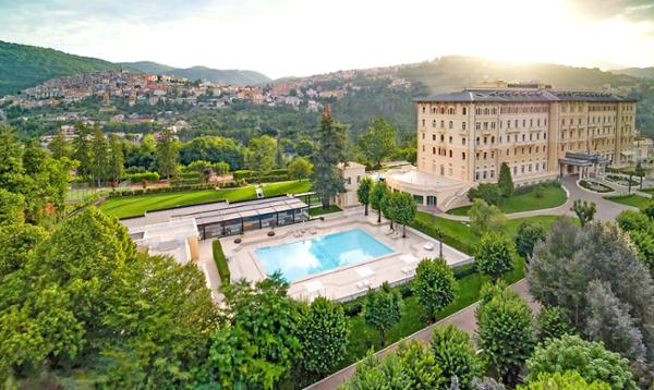 Palazzo Fiuggi is the sister site to spa destination Forte Village in Sardinia / photo: martino Dini @ herd represented