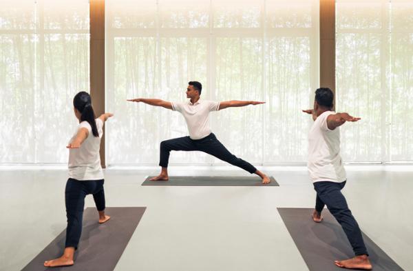 There’s a focus on breathwork and somatic movement / Photo: Banyan Tree Veya Phuket