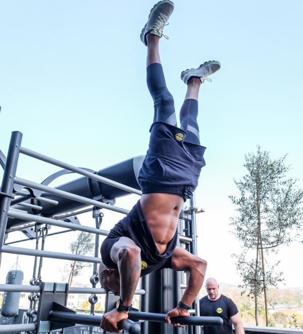 Outdoor areas offer functional rigs / Photo: Body Action Gym