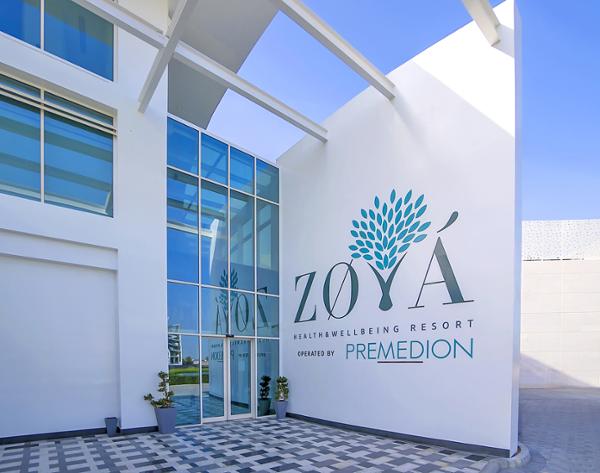 Conceived as a healing sanctuary, the Zoya resort is located within the Al Zorah nature reserve / Zoya Health & Wellbeing Resort