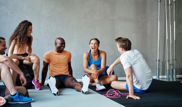 Exercise increases people’s emotional wellbeing, particularly if done in groups / photo: shutterstock/Ground Picture