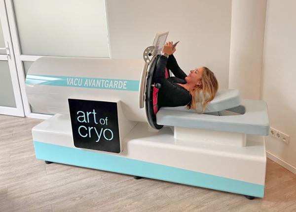 Intermittent vacuum therapy enhances the effects of cryotherapy / Photo: art of cryo