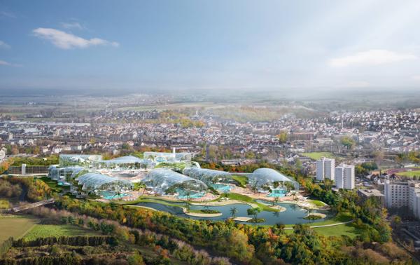 A new wellbeing resort is planned for Bad Vilbel, Germany / Therme Group