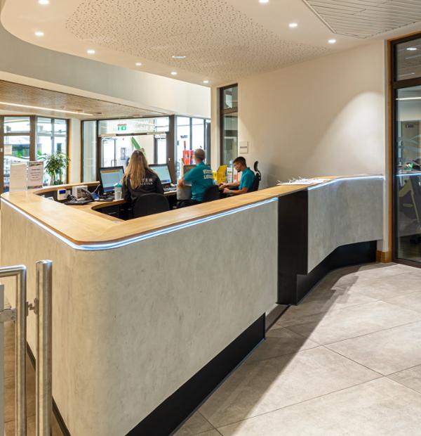 Ceiling heights are calculated to reduce energy usage / Photo: S&P