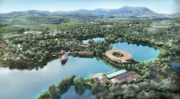 The new 232-acre wellness community on Phuket is aiming to be carbon neutral / photo: Tri Vananda