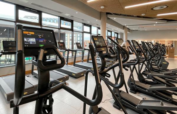 The centre includes an energy-efficient, 150-station gym by Technogym / Photo: S&P