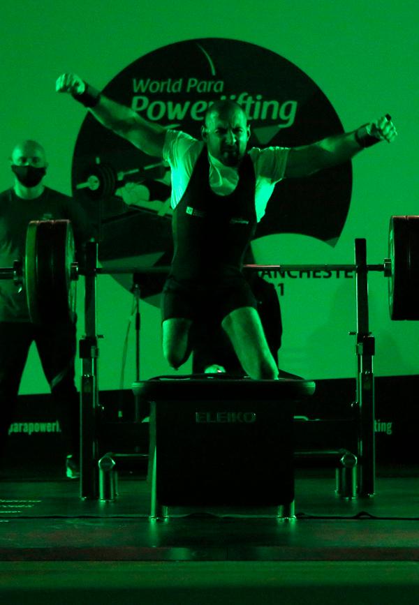 Jawad’s powerlifting career inspired him to increase access to exercise for people with disabilities / Photo: © British Weightlifting