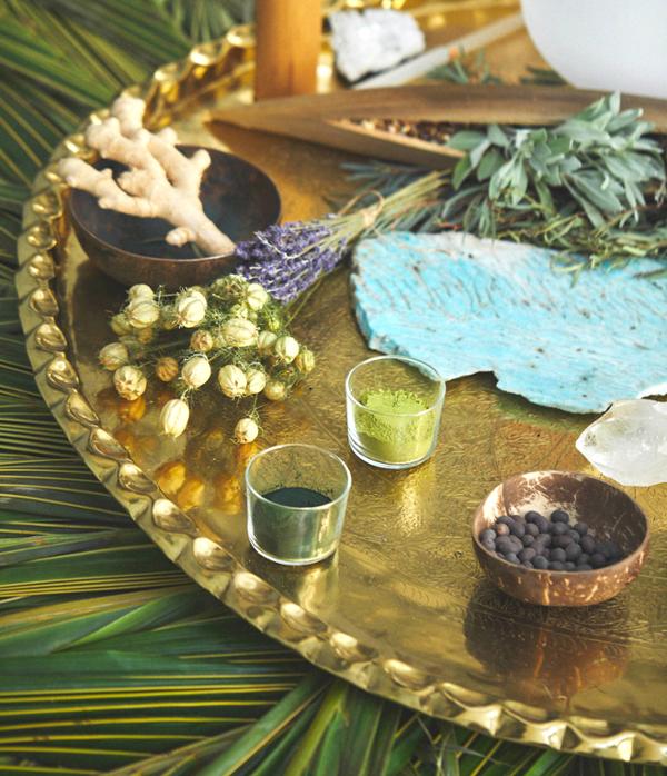 Rituals are inspired by Central American herbal healing / photo: The Well