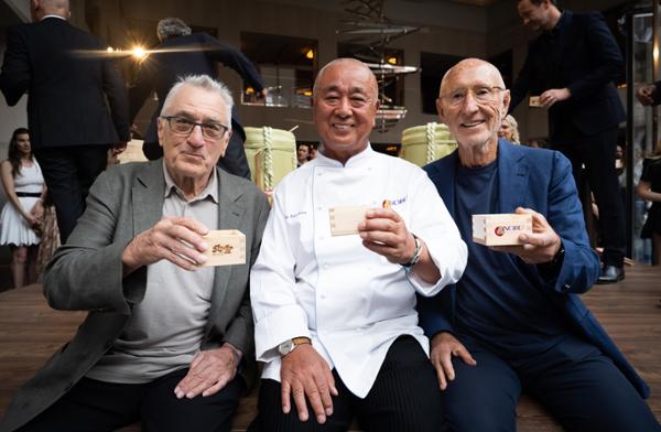 Nobu was founded by Robert De Niro, Nobu Matsuhisa and Meir Teper / Photo: Blake Ezra