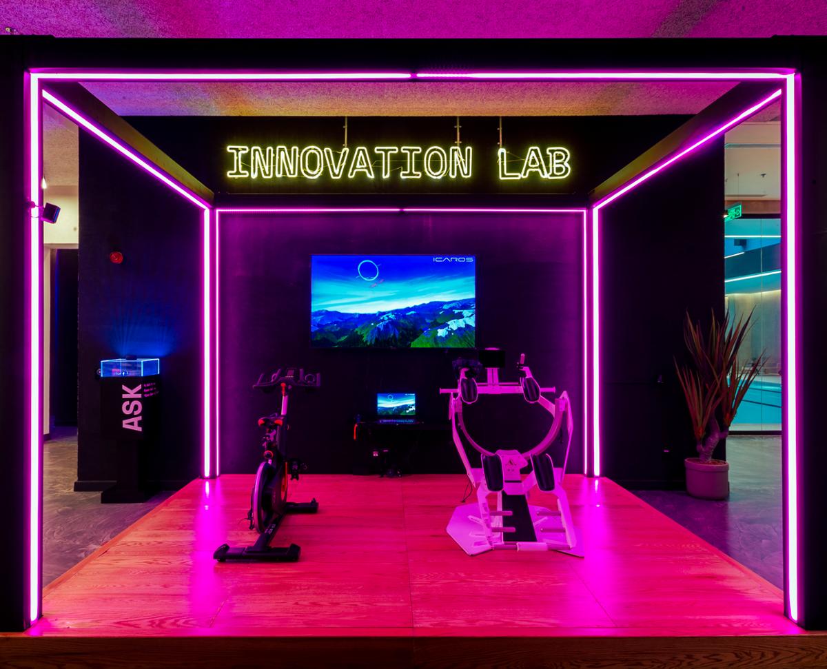 B_fit’s innovation lab allows customers to try the most groundbreaking fit tech / PHOTO: B_fit
