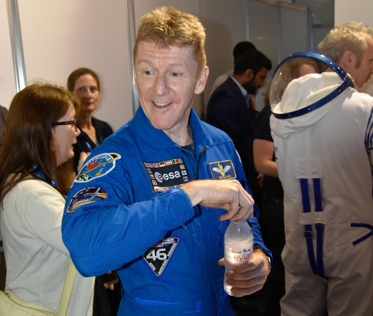 Peake is the first British/ESA-funded astronaut and spent more than 180 days on the International Space Station in 2015/16 / Shutterstock / Mike Browne Peake is the first British/ESA-funded astronaut and spent more than 180 days on the International Space Station in 2015/16 / Shutterstock / Mike Browne