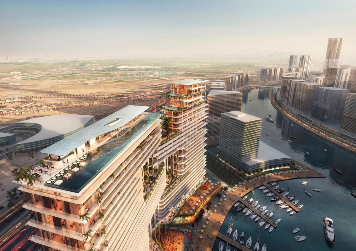 Situated next to the Dubai Creek and Marasi Marina, The Lana will mark the Dorchester Collection’s debut location in the Middle East / Dorchester Collection