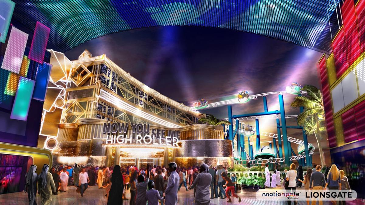The Now You See Me: High Roller is a 519m spinning coaster from Maurer Rides / Maurer Rides