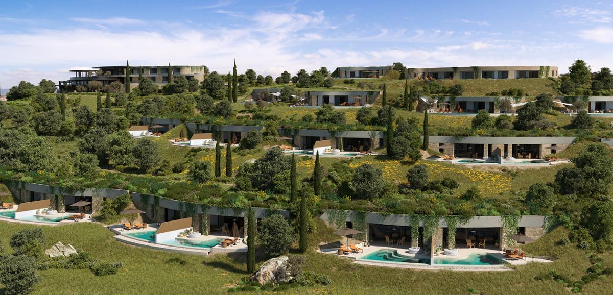 The hotel will offer 99 guest rooms, including 48 pool villas / Mandarin Oriental Hotel Group