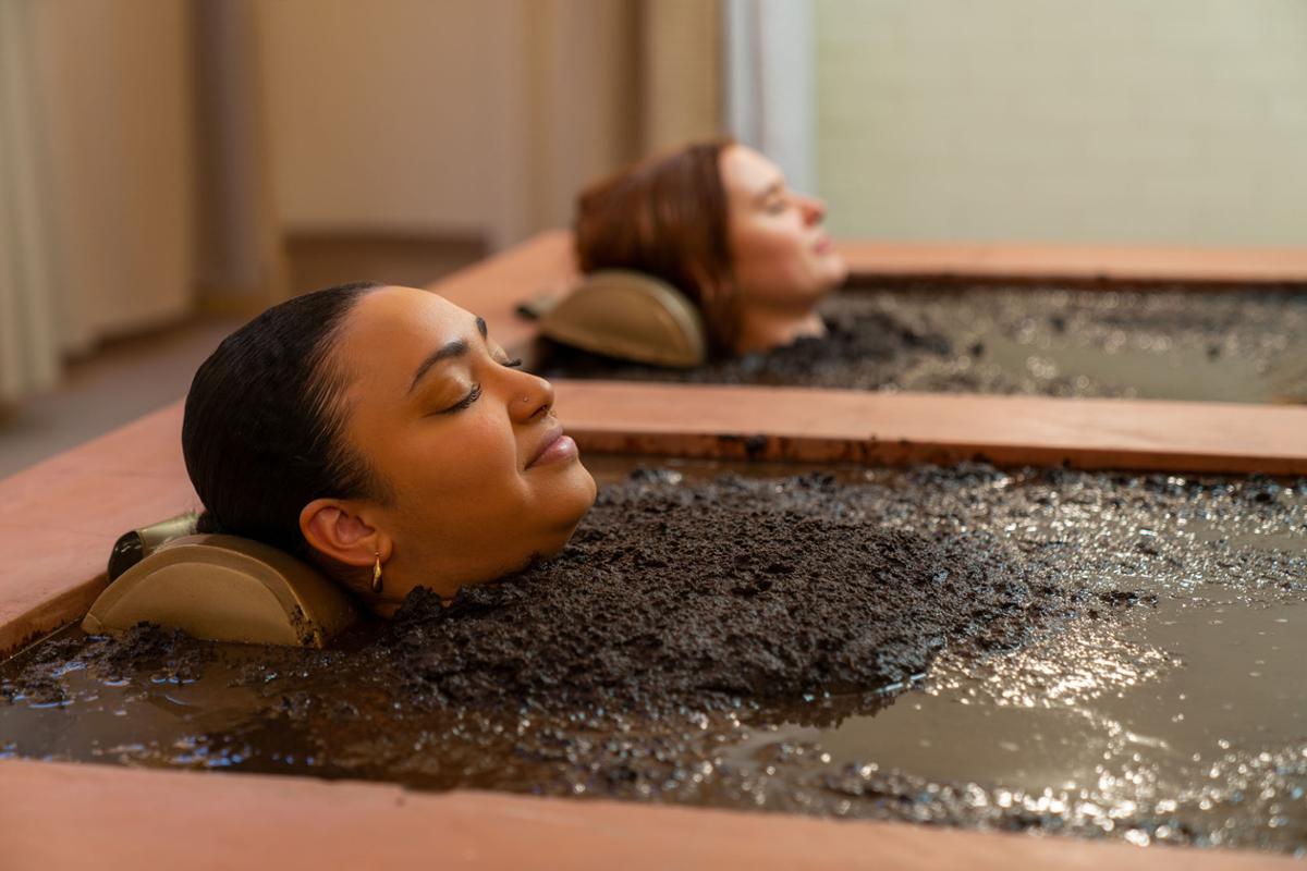 The spa has been offering mud baths and mineral water bathing treatments to improve wellbeing for over 70 years / Mark Compton