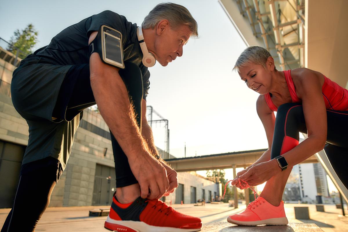 Mintel found 80 per cent of US consumers exercise to improve their mental health, while the over 55s market has growth potential / Shutterstock/BAZA Production