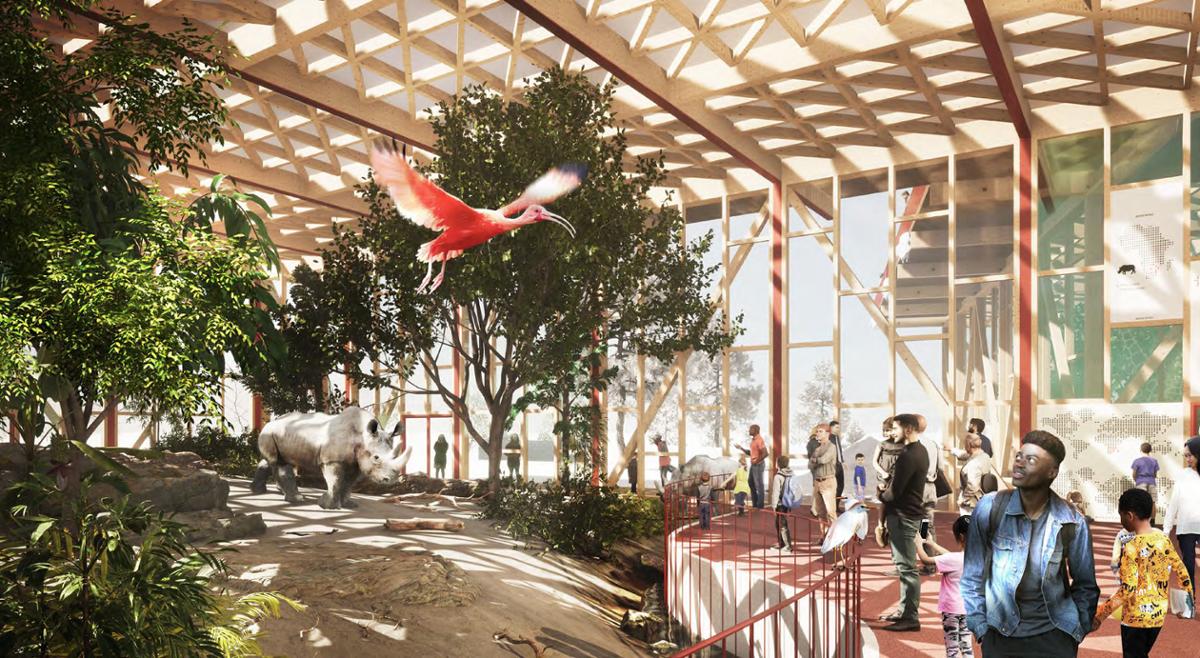 The proposed plans include new indoor animal viewing areas / Toronto Zoo