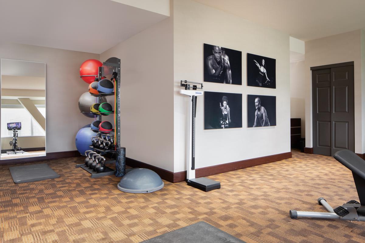 Guests will enjoy exclusive use of the private gym for US$25 an hour / Hyatt Hotels