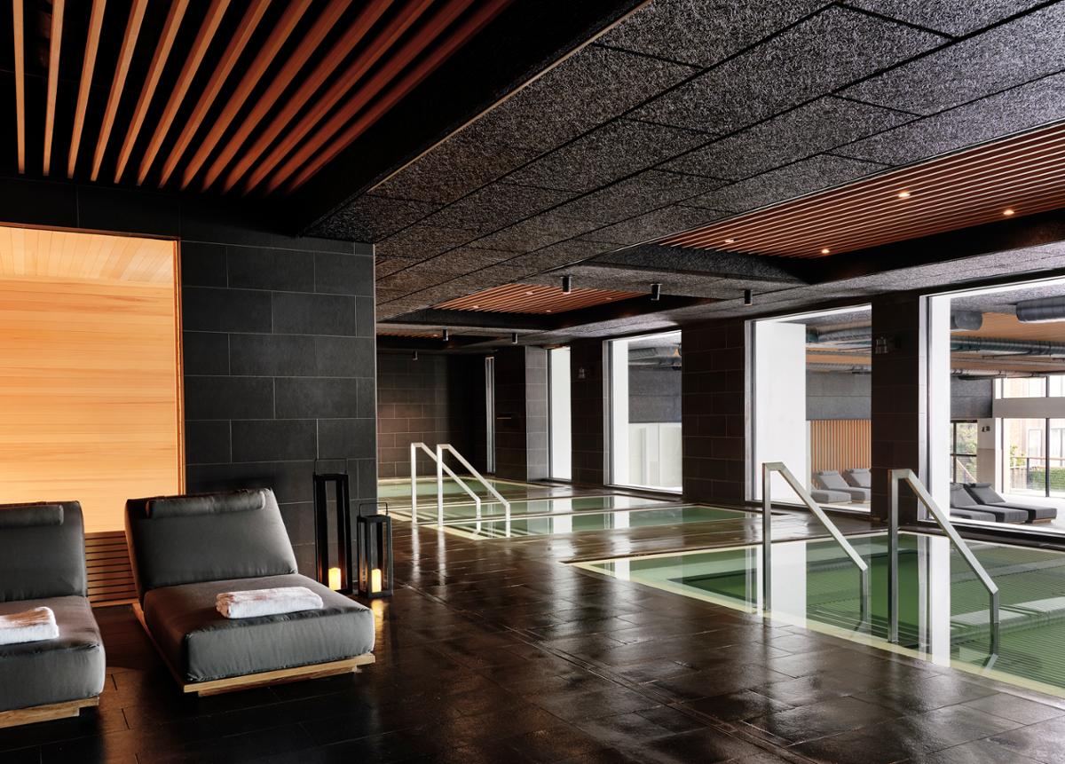 The rennovation has seen the spa updated with four new bathhouse style experiences, each with oceafront views The rennovation has seen the spa updated with four new bathhouse style experiences, each with oceafront views