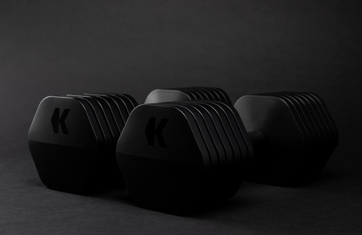 Kabata’s smart, AI-powered dumbbells are the first in a series of connected fitness products the startup has planned for both B2B and B2C markets / Kabata