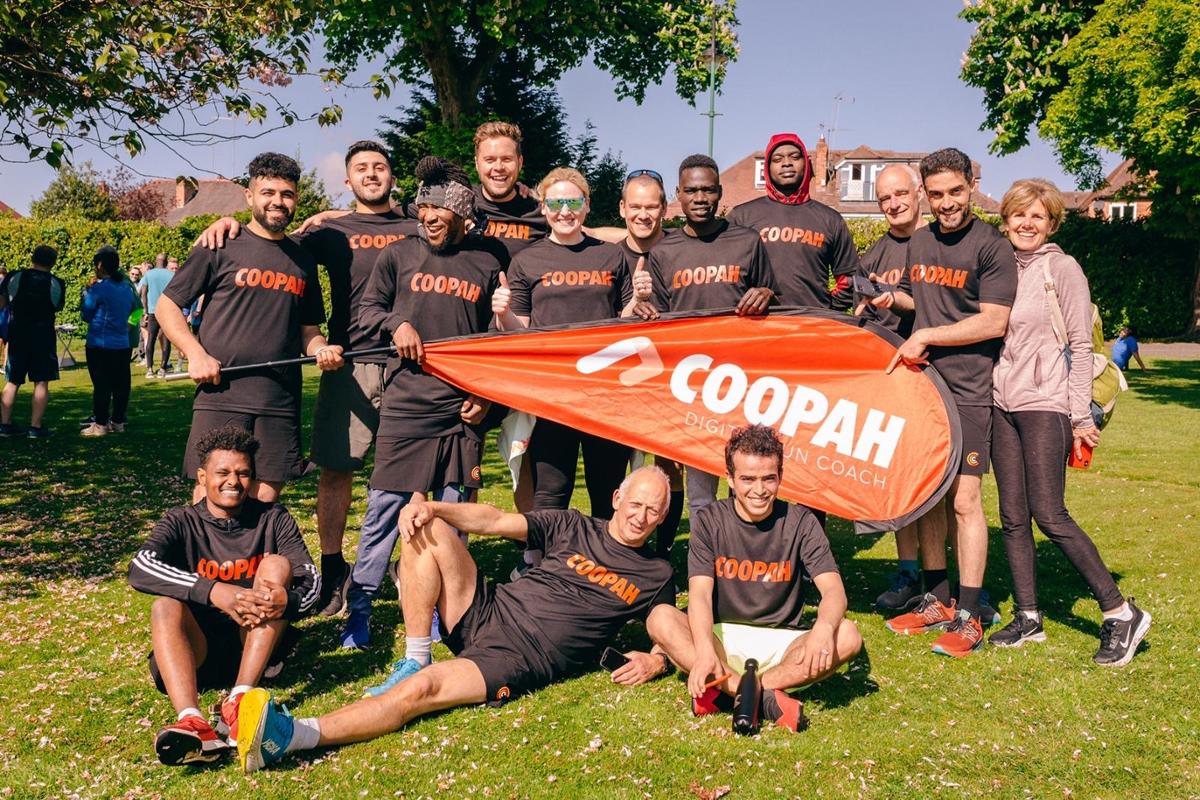 The Coopah team celebrates the success of its first RunStart Academy / Coopah