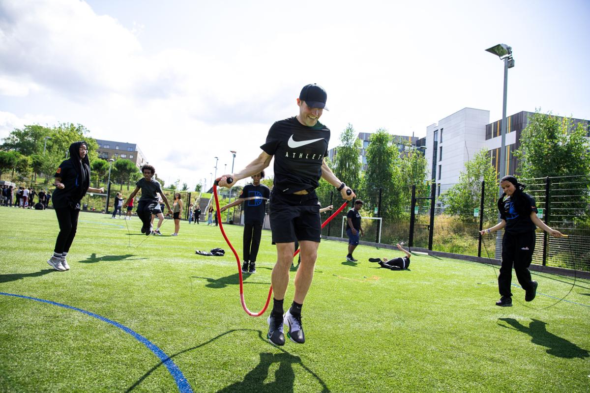 Nike Athlete John McAvoy actively champions the Open Doors programme / UK Active