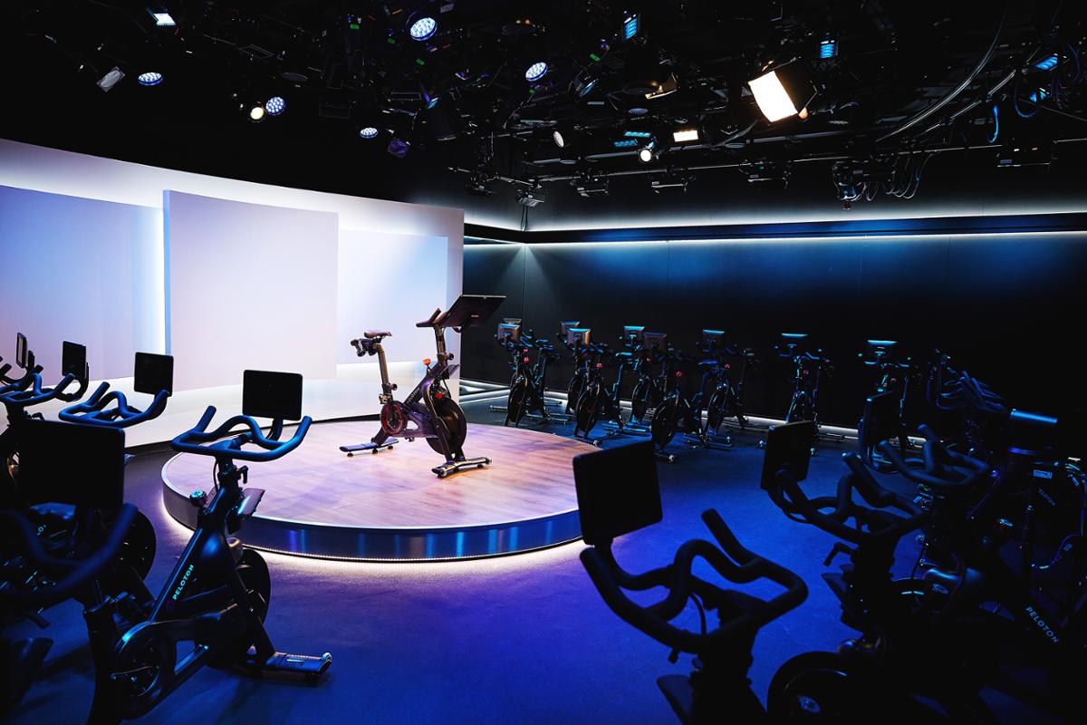 The studio will allow Peloton members and non-members to take part in live, in-person, classes / Peloton