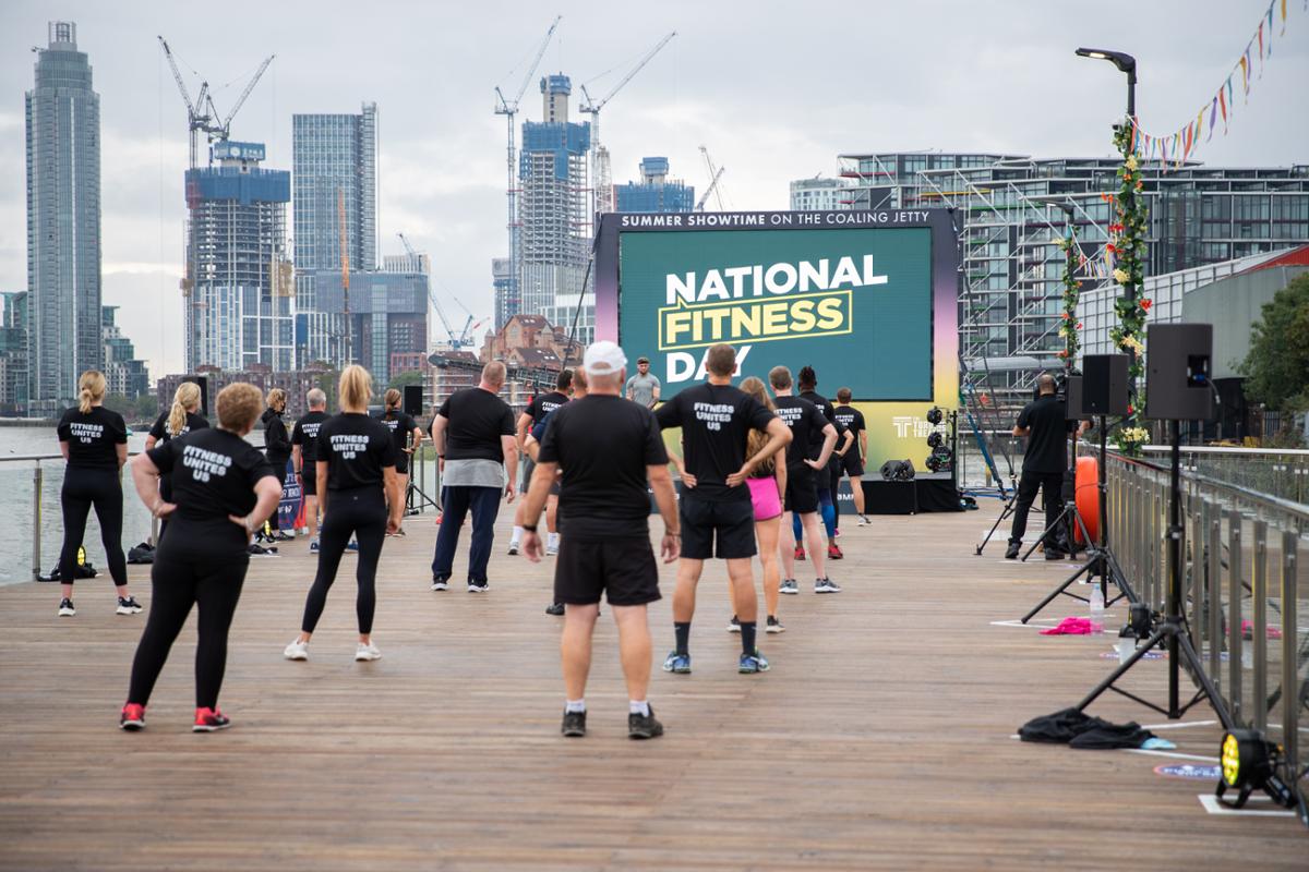 This year's National Fitness Day is on 21 September, last year 22m people in the UK participated / UK Active
