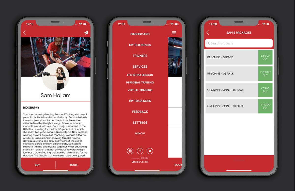Digital bookings through a member app is central to Fitness First's strategy / Fitness First UK / Fisikal