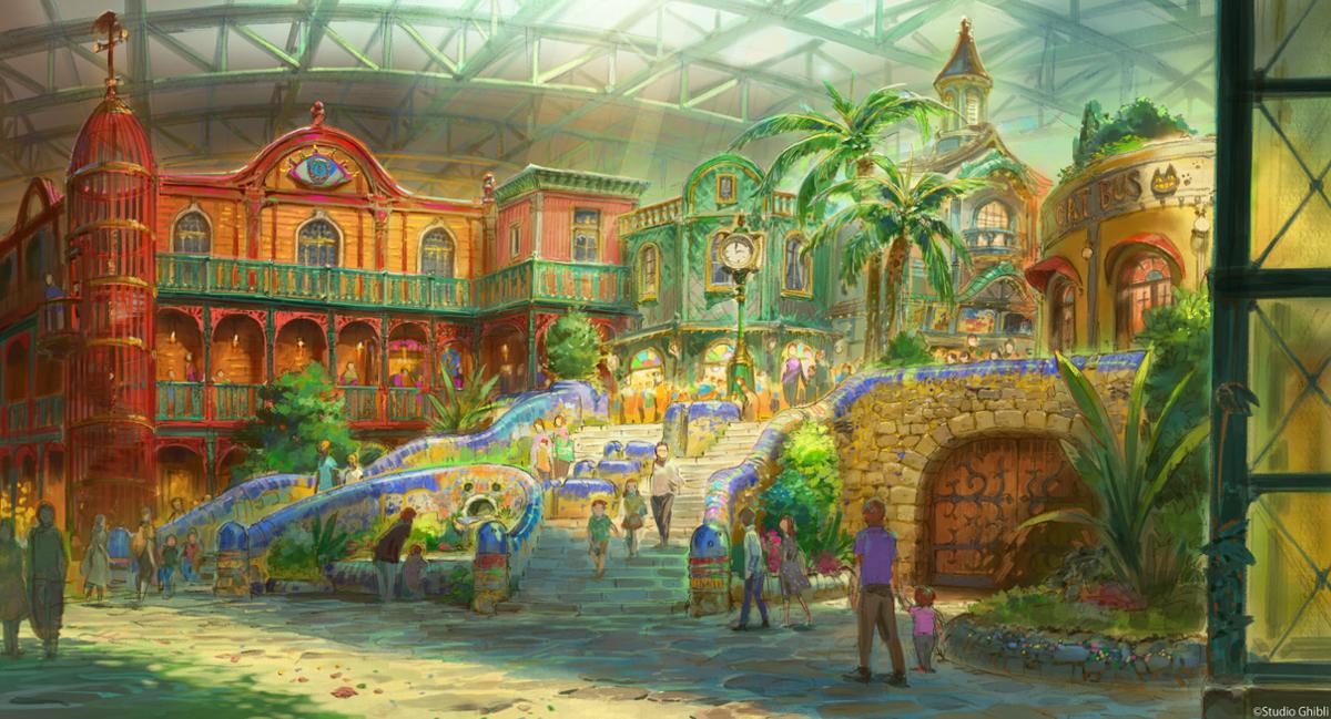 The warehouse has been built inside an expo hall and is the largest of the spaces opening in the first phase / Studio Ghibli The warehouse has been built inside an expo hall and is the largest of the spaces opening in the first phase / Studio Ghibli