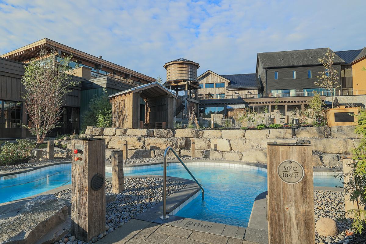 The property is the first under Groupe Nordik's new Thermëa Spa Village banner / Groupe Nordik