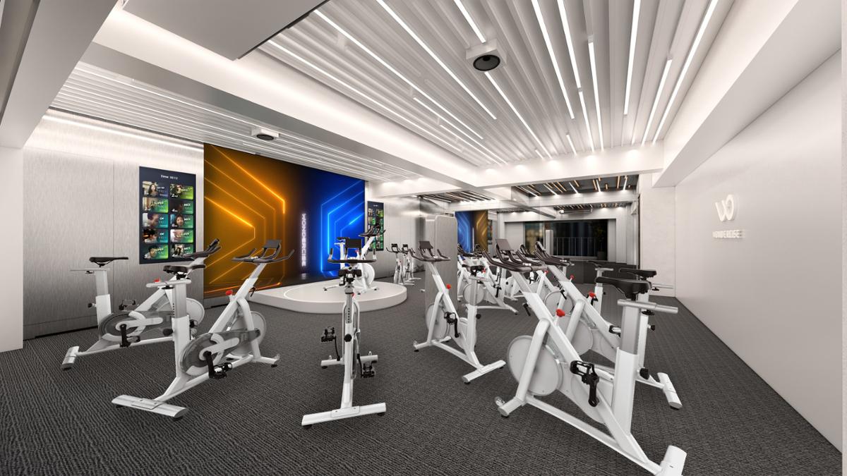 Wondercise's new flagship gym in Taiwan will offer classes that connect online and in-studio users in real-time / Wondercise