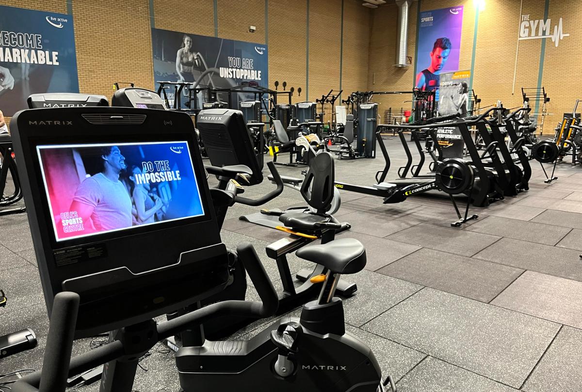 Live Active Leisure has repurposed a coaching hall to create a new gym 