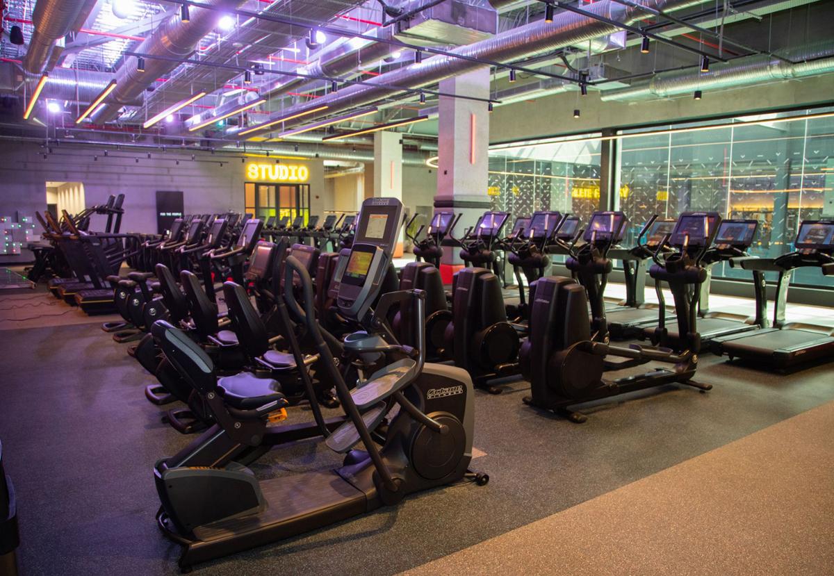 The 3,750sq m club includes several cardio zones / PHOTO: b_fit
