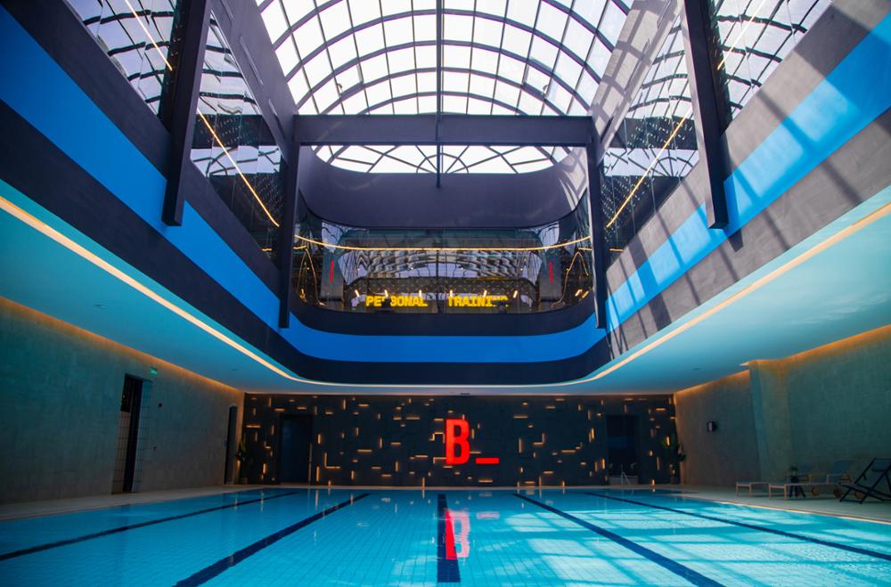 The first B_fit club houses a 25m swimming pool / PHOTO: b_fit