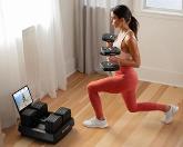 The adjustable dumbbells to work with Amazon's virtual assistant Alexa / NordicTrack from iFIT